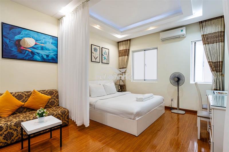 Cho thuê căn hộ 1 phòng ngủ-chdv đường thái văn lung, bến nghé, q1