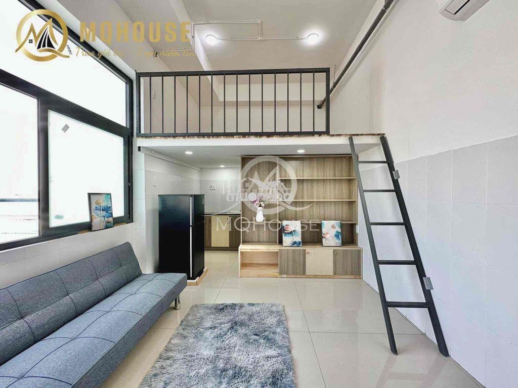 Căn hộ duplex full nội thất, gác cao 1m8, ở được 3-4 bạn📍ueh, vhu, hbu - 3