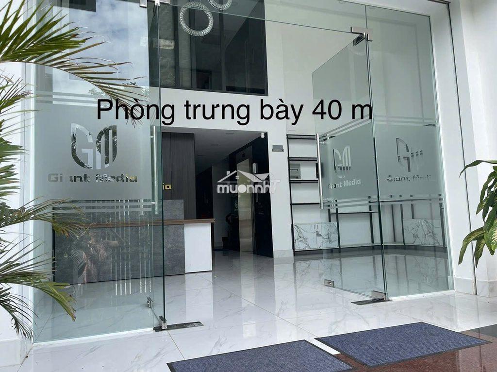 Cho thuê toà nhà văn phòng thạnh mỹ lợi  1200m2 xây dựng, 6 tầng 1 hầm - 3