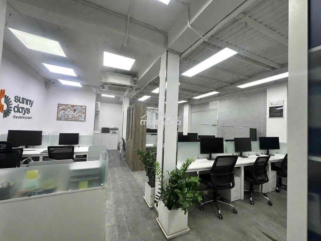 Văn phòng trần nhật duật q1, 140m2, sàn suốt, ngăn sẵn phòng - 3