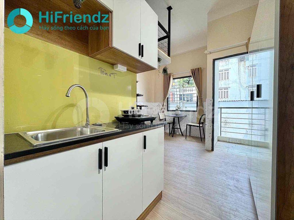 Phòng đẹp giá rẻ ban công thoáng, gác cao rộng 30m2 gần uth, vlu, q1 - 2