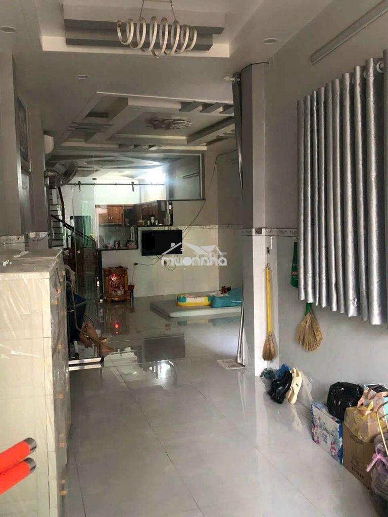 Cho thuê nhà 4x20m gần trường phường 1. dương bá trạc giá thuê 12trieu - 2