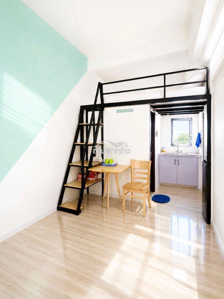 Phòng trọ có gác 25m2, thang máy quận 5 gần đại học y dược, ueh - 2
