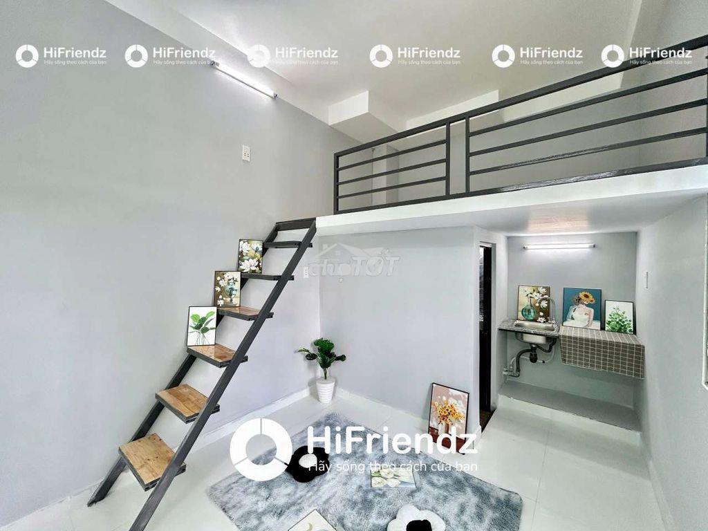 Phòng trọ có gác giá sinh viên khu an ninh - nhà xe rộng - 4