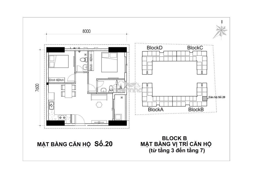 Giảm giá bán nhanh căn 2pn bcons garden có ban công dt 59m2 chỉ 2.1 tỷ - 3