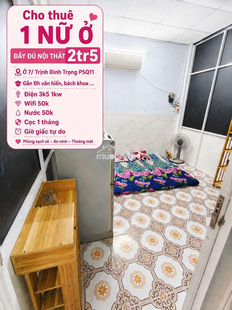 Cho thuê phòng 1 nữ ở - 3