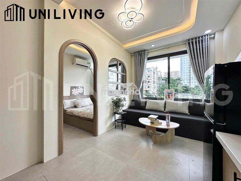 CHO THUÊ CĂN HỘ 1PK TÁCH BẾP BAN CÔNG RIÊNG FULL NỘI THẤT NHÀ MỚI 100%
