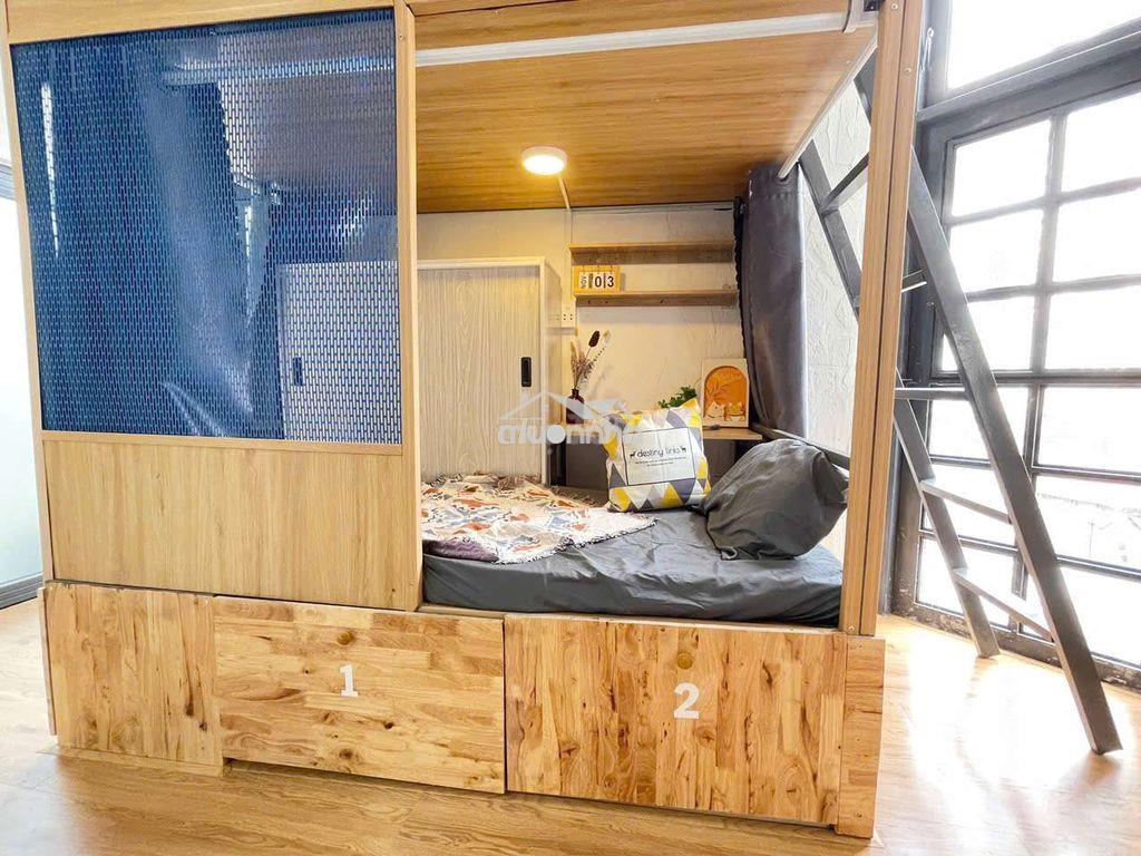 Cho thuê ktx mới cao cấp xịn xò đầy đủ trang thiết bị đồ dùng nấu ăn - 3