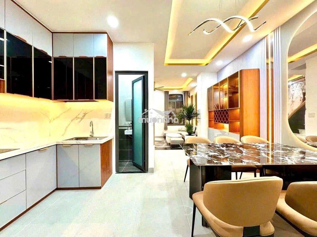 Nhà 3 phòng ngủ 4 wc gần chợ bà chiểu đầy đủ nội thất mới 100% - 2