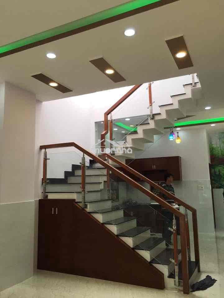 Cho thuê nhà 1/ phú thọ hoà 4x14m 1 lầu 2pn 2wc nhà mới toanh 10tt - 4