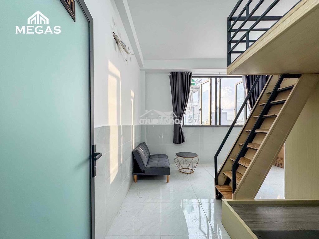Gác cửa sổ trời full nội thất mới xây 100%_vườn lài quận 12_thang máy - 2