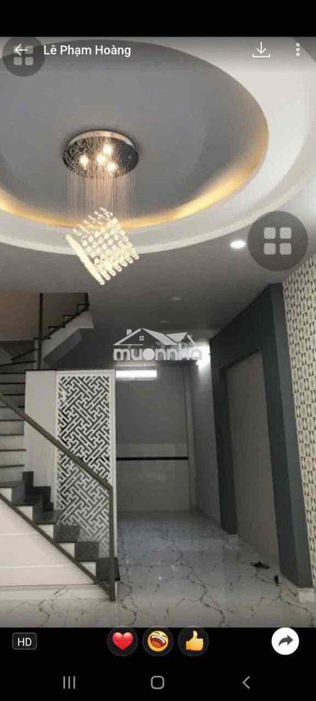 Cho thuê nhà lê văn thọ p11 ( 4 x 13m ) 2 lầu , 4pn , 3wc - 2