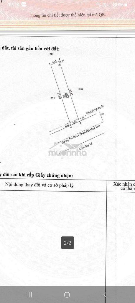 5×32 thổ nhựa 11m vew kênh tân bửu_ bến lức 2 tỷ ( rẻ đẹp nhất khu vực - 3