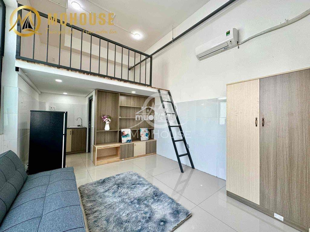 Căn hộ duplex full nội thất, gác cao 1m8, ở được 3-4 bạn📍ueh, vhu, hbu - 4