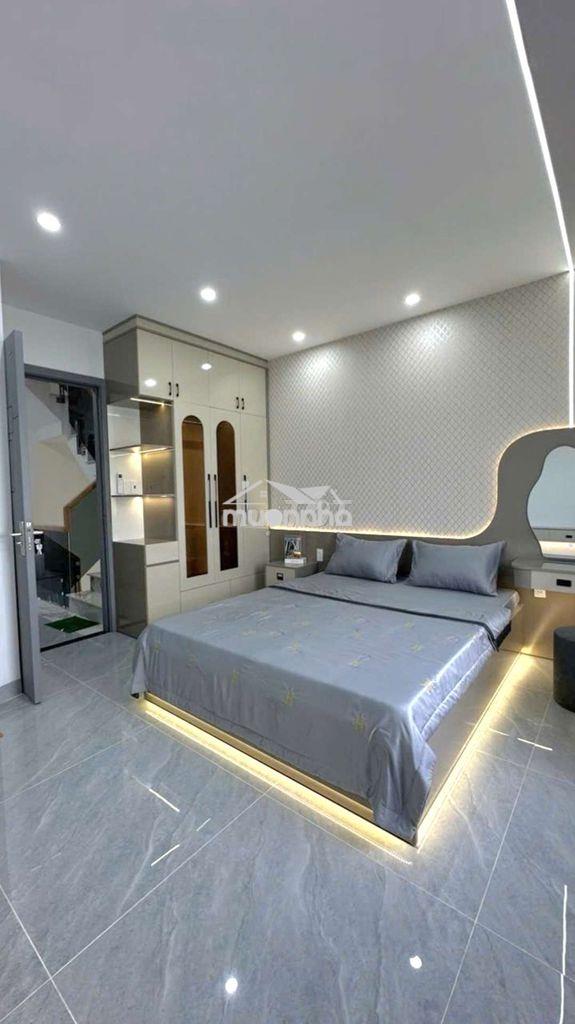 Siêu phẩm tân thới nhất q12 nhà mới 5 tầng full nội thất gara ô tô – - 3