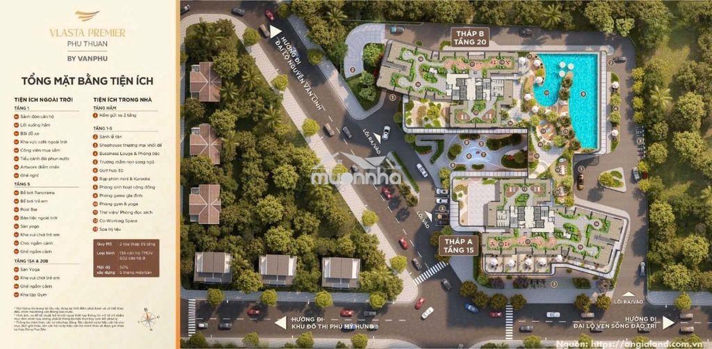 Căn hộ vlasta preimier giá gốc cdt từ 6,3 tỷ/77m2 –lk phú mỹ hưng q.7 - 3