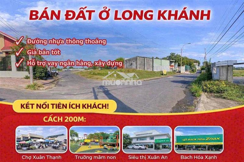 Mặt tiền nhựa ngay trung tâm phường long khánh
