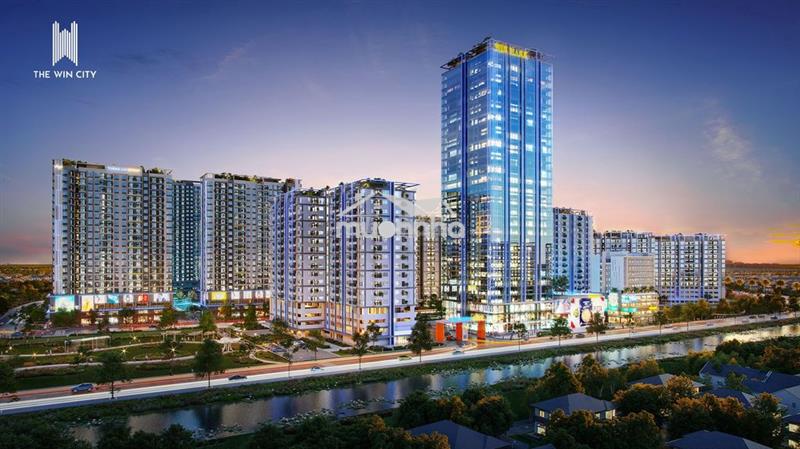 Căn hộ 2pn the win city view công viên, hồ bơi full nội thất an cường
