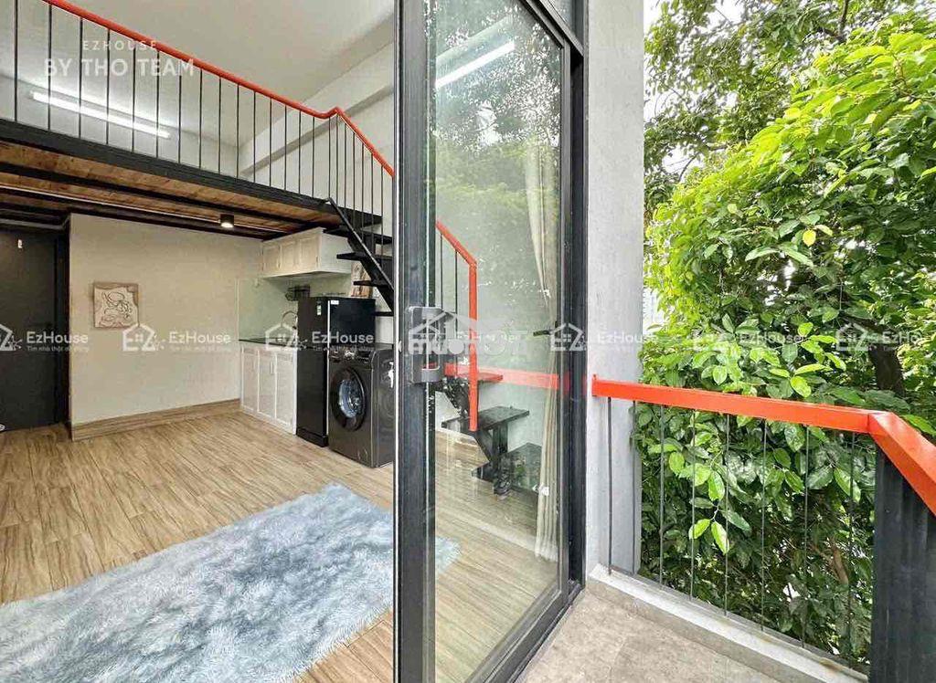 Căn hộ duplex ban công view cây xanh  ngay ngô bệ - đối diện etown - 2