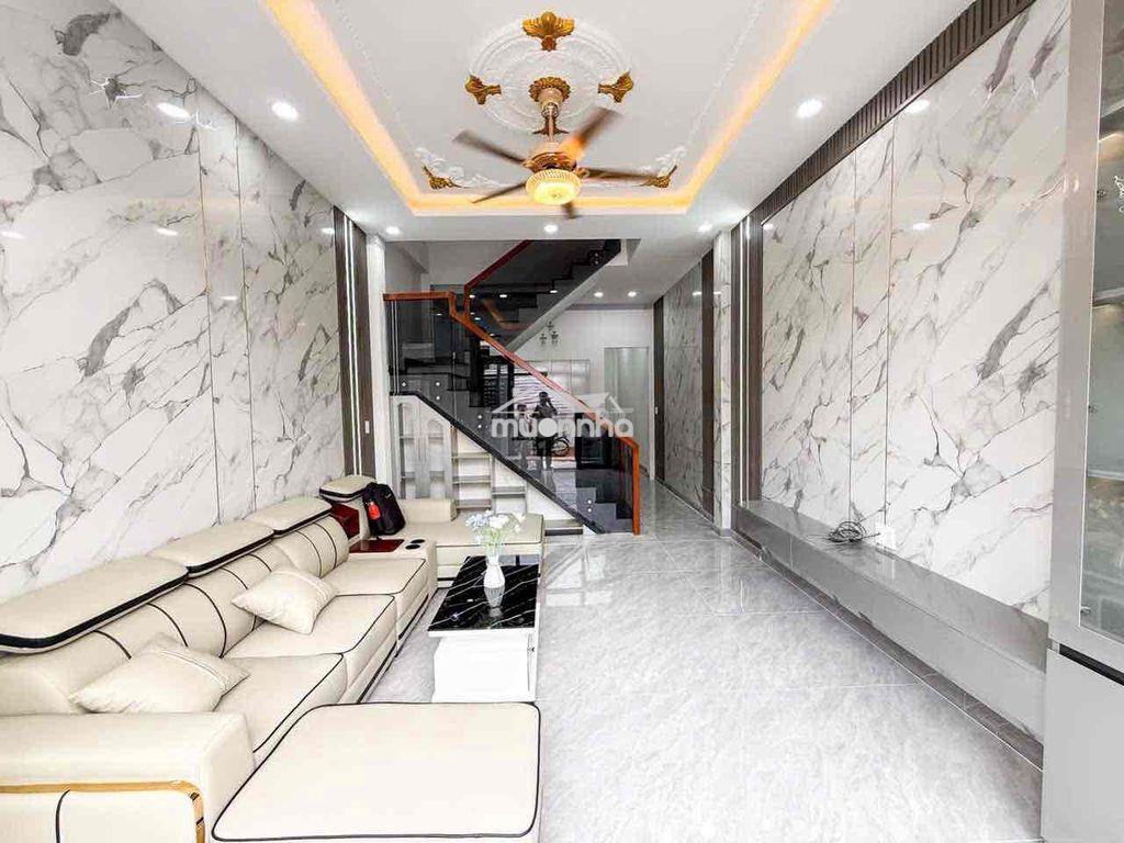 Bán nhà lầu mới xây đường ô tô - 2