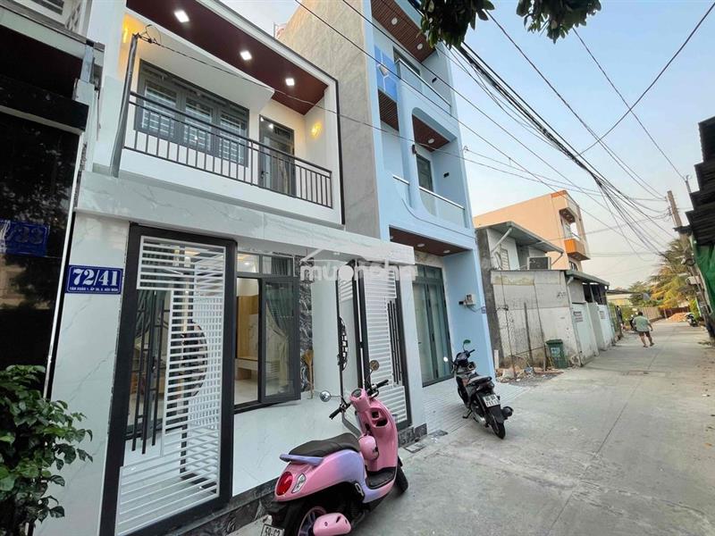 Nhà 1 trệt 1 lầu đẹp full nội thất 4x20m hẻm ô tô tân xuân 1 vào 100m