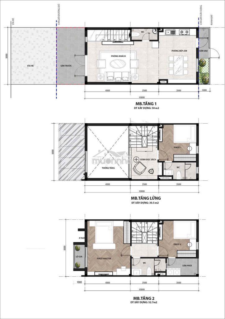 Nhà ở xã hội thấp tầng, 133m2, 1tỷ8, khu vsip2a - haven living - tphcm - 4