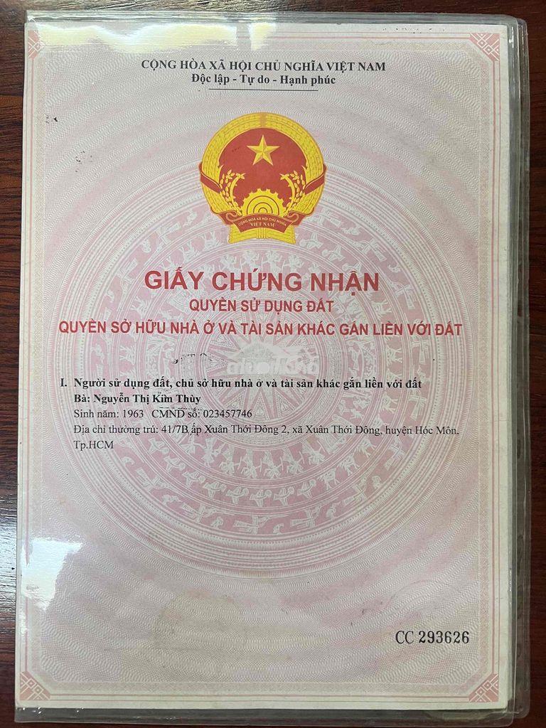 Bán nhà hóc môn chính chủ - 2