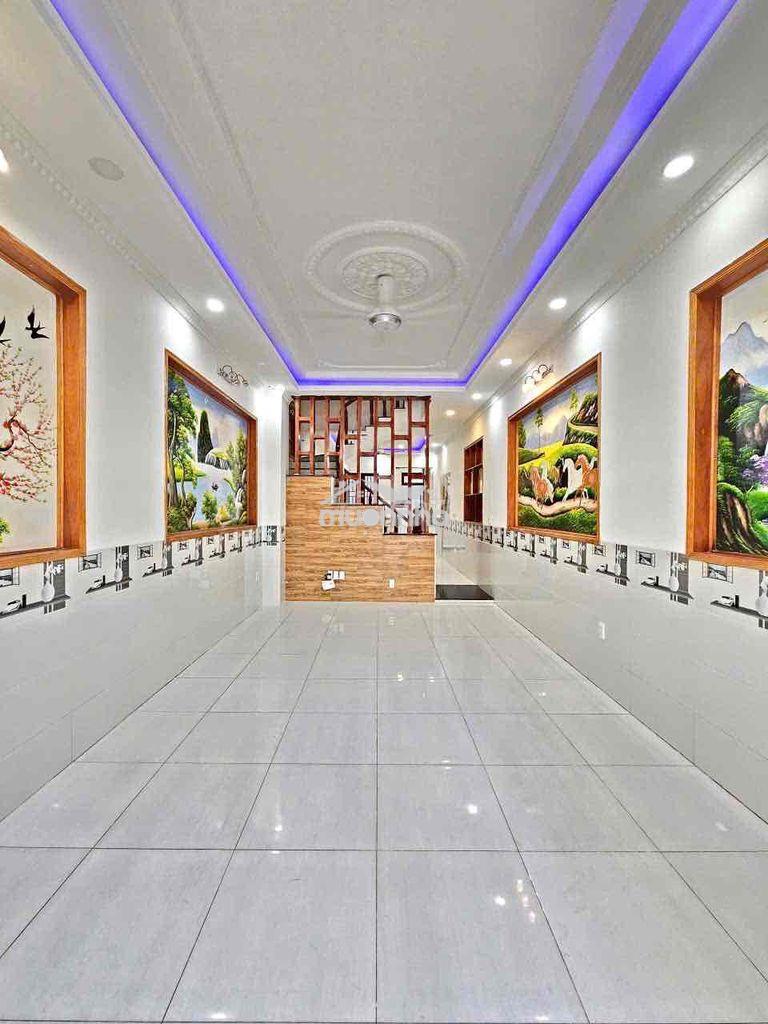 Nhà 2 lầu 1 trệt bình chuẩn,thuận an,đường 7m đậu ô tô ok - 2