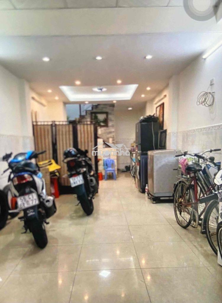 Hẻm 6m đuờng thành thái q 10, ngang 3x18m 4 tầng, - 2
