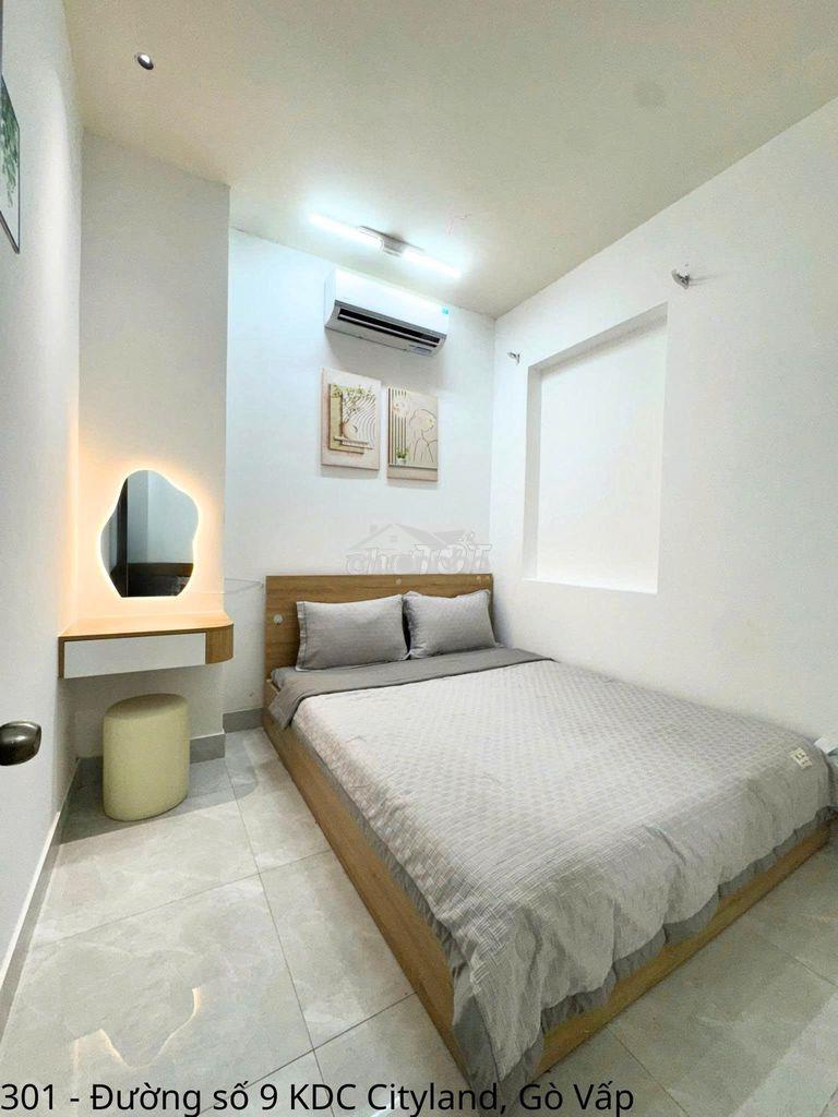 Căn hộ dịch vụ cityland - 2pn full nội thất - 4