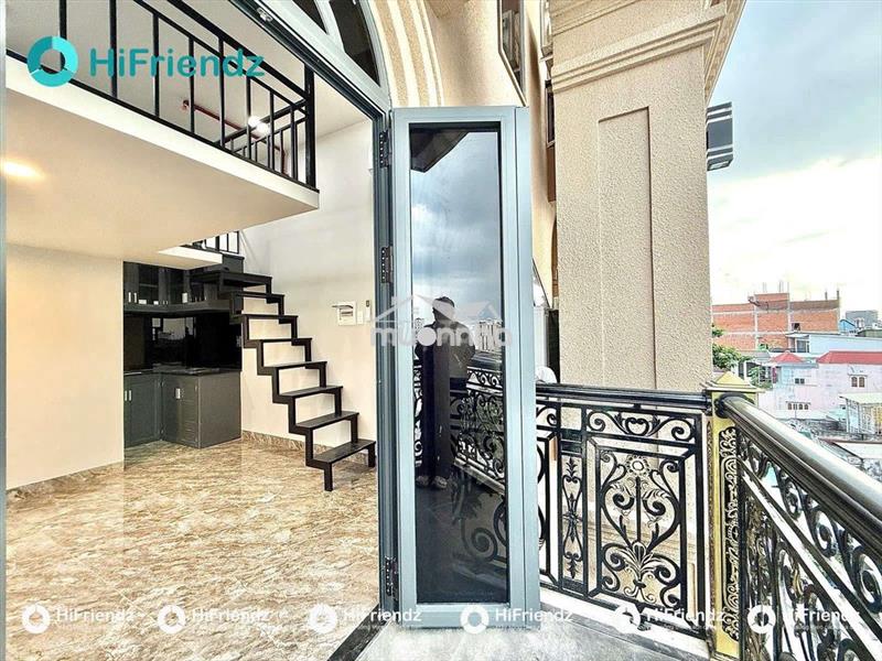 Cho thuê chdv ban công phan huy ích máy giặt riêng siêu sang