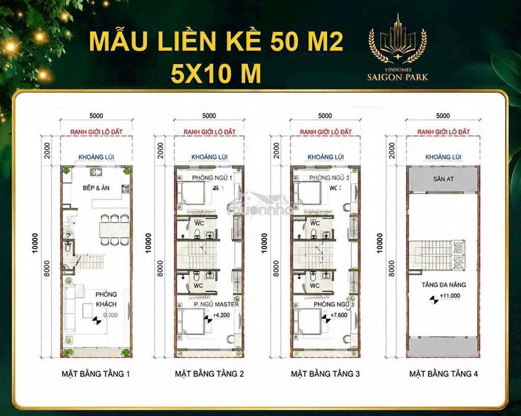 Bán nhanh nhà phố vin saigon park - giá chỉ 5,3 tỷ full - 2
