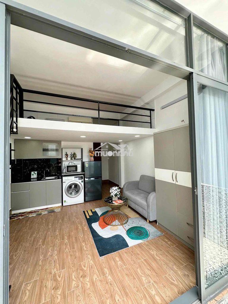Trống lại duplex ban công full nội thất ngay cvpm quang trung - cđ fpt - 3