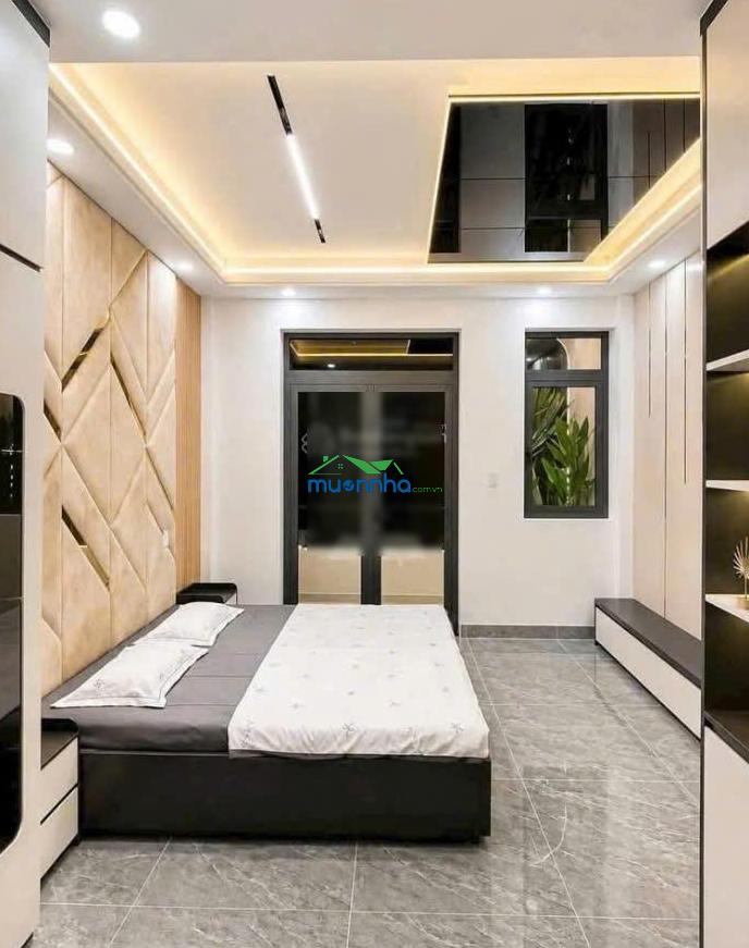 Nhà đường lớn phan văn trị - gò vấp.giá 2tỷ6/65.7m2 đang cho thuê 16 triệu/th. gần khu city land - 4
