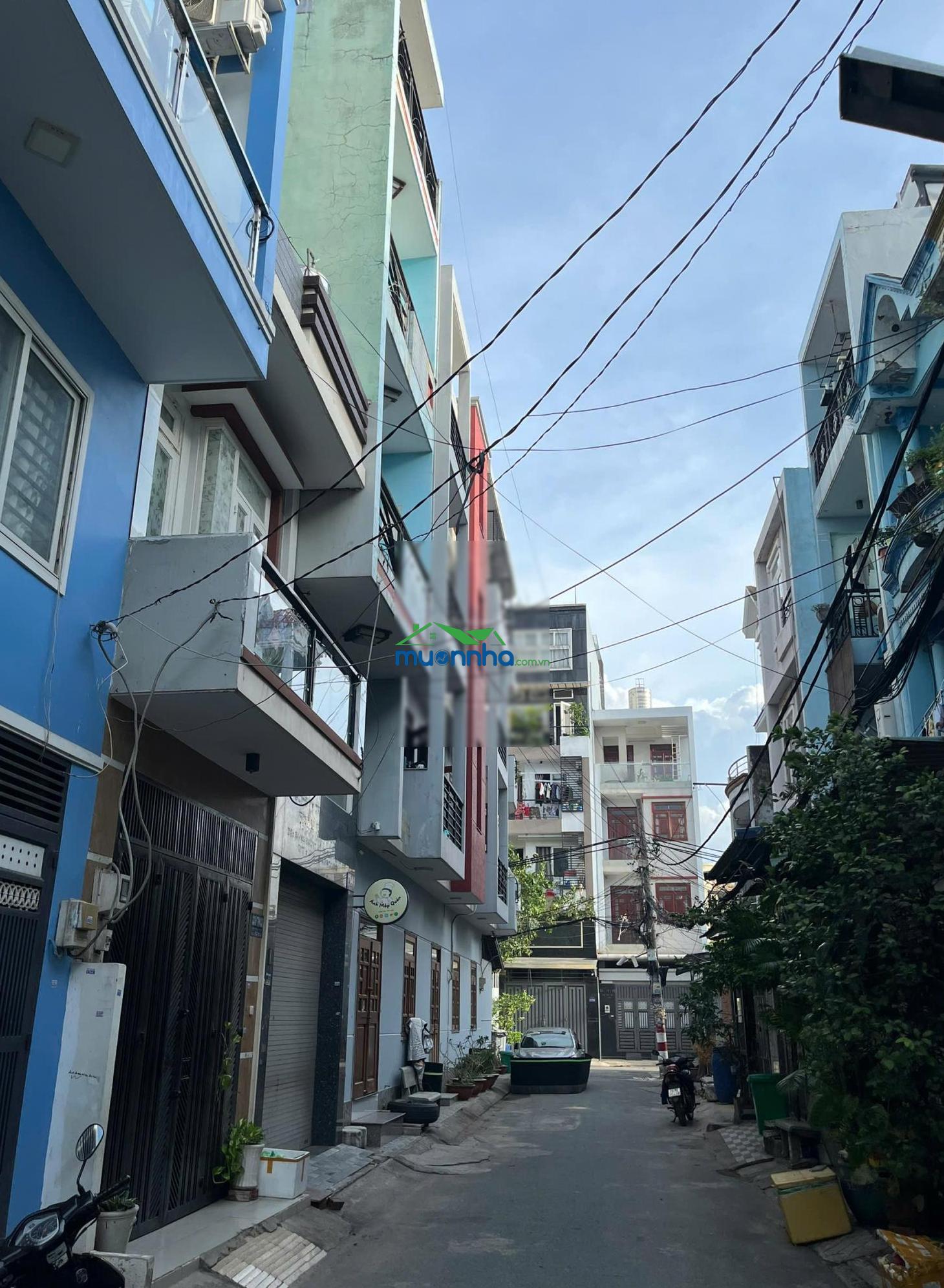 Hẻm xe hơi thông phan huy ích, an hội tây, dt: 4,8x12m, 3 tầng 7.2 tỷ - 2