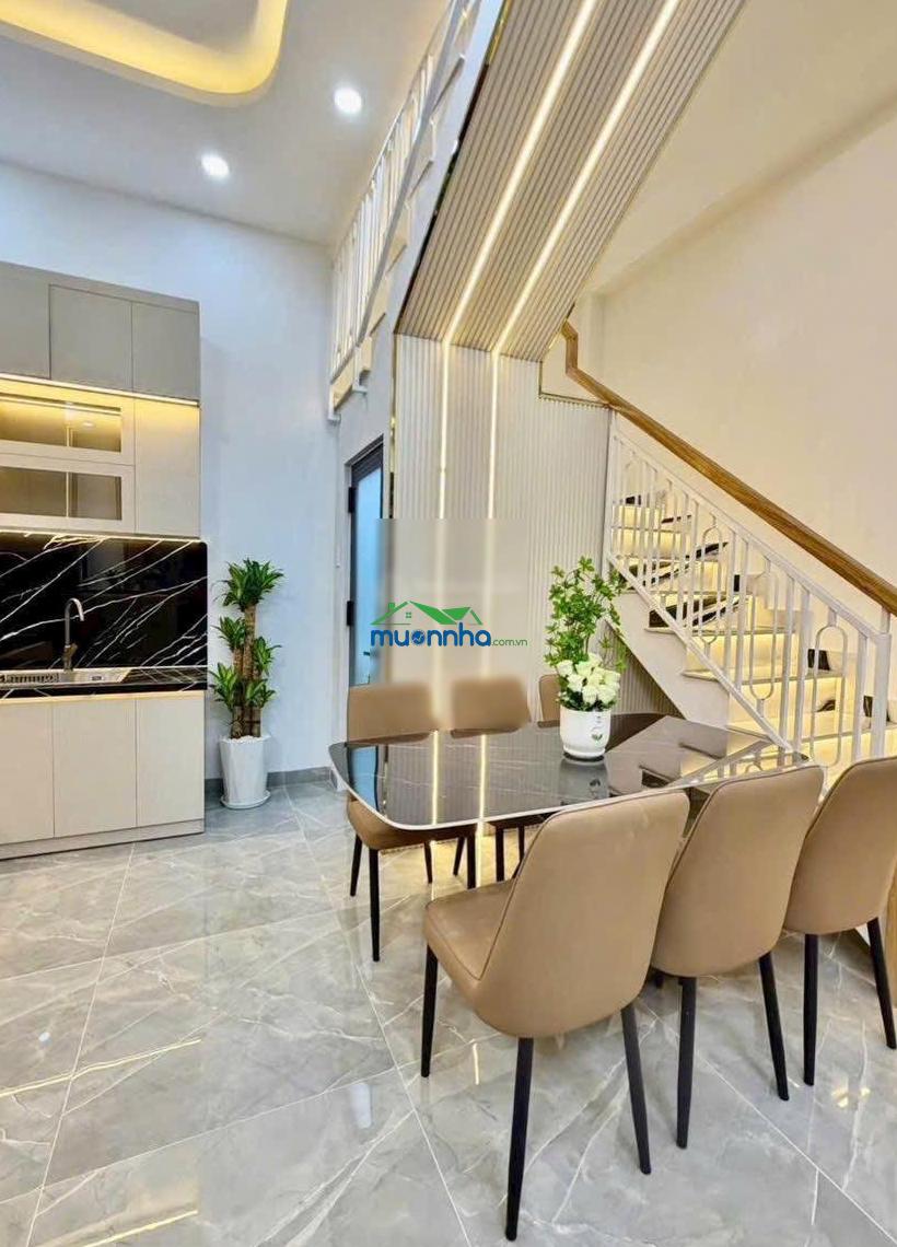 Nhà mới xây cách huỳnh tấn phát 30m, giá chỉ 5 tỷ 590 triệu dt 5x9 full nội thất lh 0937 075 *** - 2
