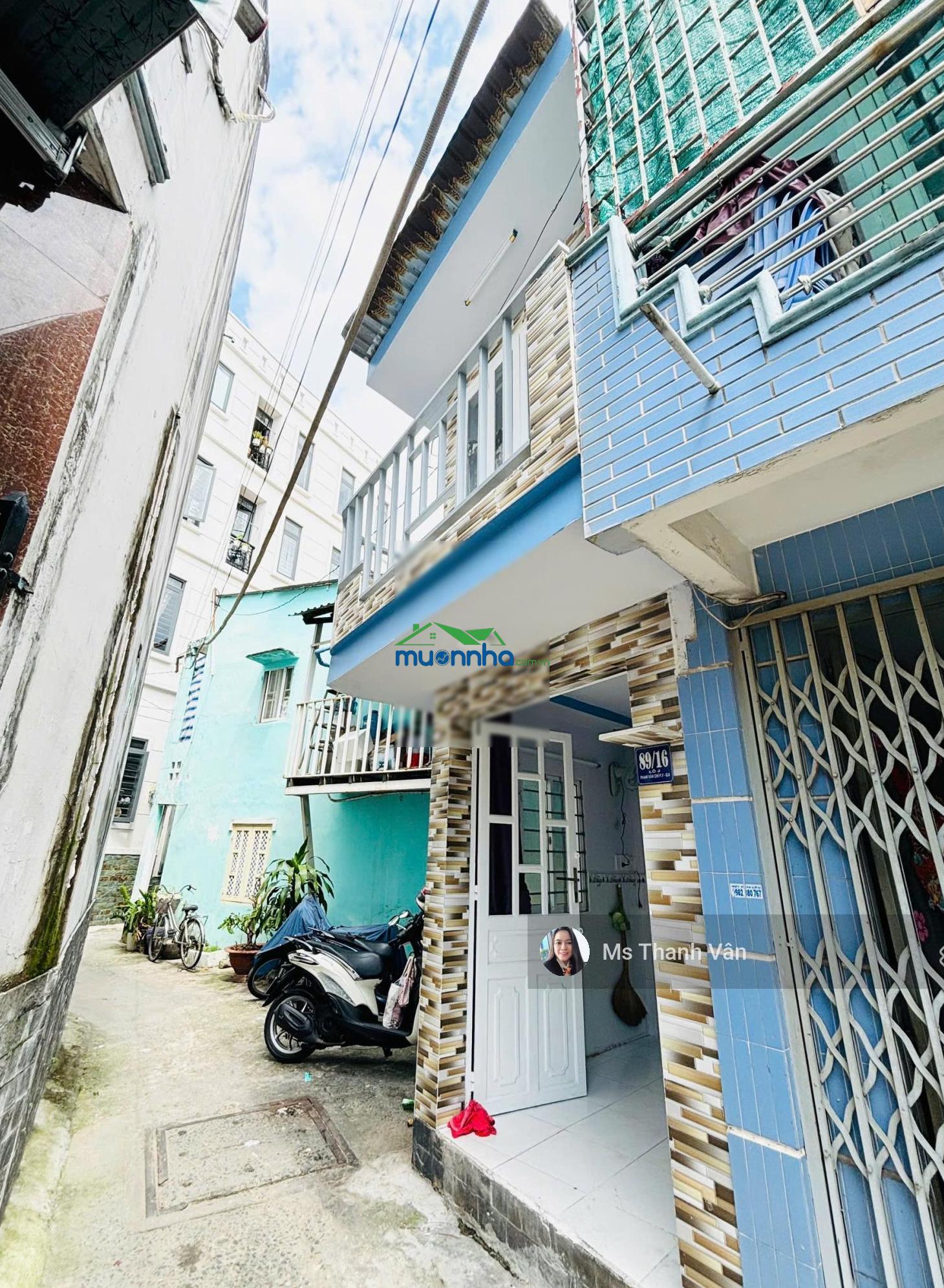 Bán nhà chính chủ 1ty699 trueu có sổ hồng vay đc 500 triệu nhà 1 lầu nhà mới sơn 2x5m có bancon rộn - 3