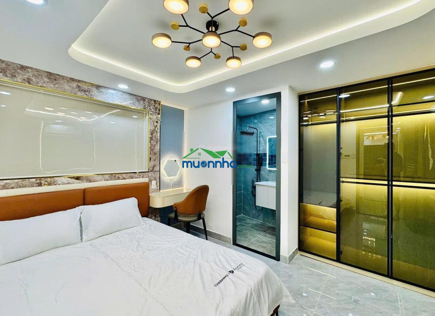 Chỉ 10.95 tỷ có ngay siêu phẩm thích quảng đức 5 tầng thang máy full nội thất - 4
