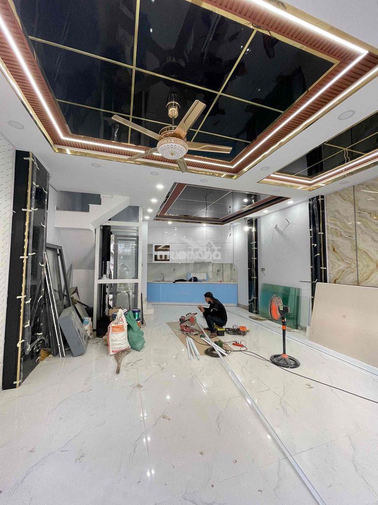 Nhà phố xây dựng mới có thang máy - đường thông 8m 2279 huỳnh tấn phát - 4
