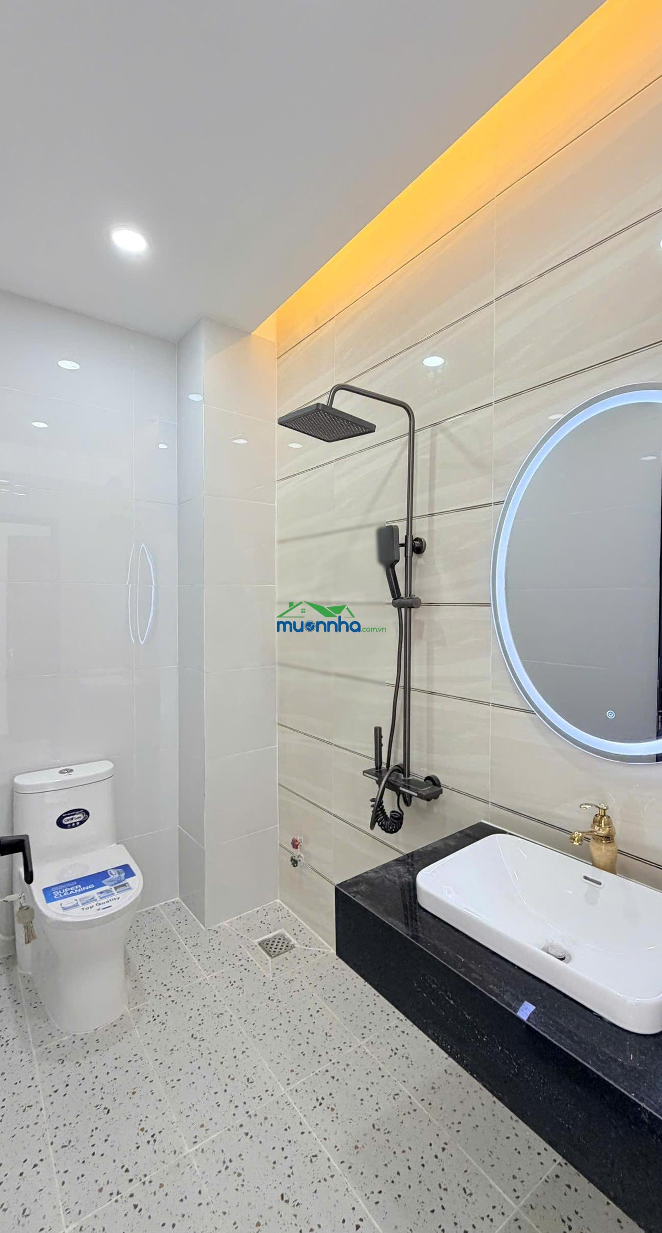 4 lầu cực đẹp - thang máy - hẻm thẳng 8m bà hom q.6 - 2