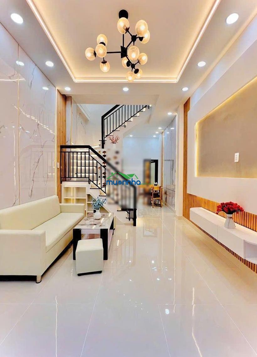Giảm sốc xả lỗ chỉ còn 4 tỷ 99. nhà tân bình hẻm xe hơi có 3 pn nội thất đầy đủ ngay chợ tân trụ - 2