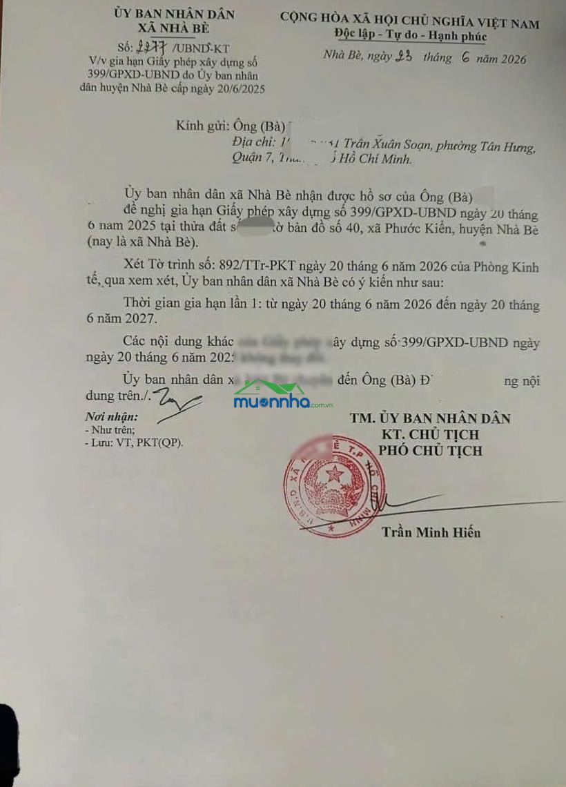 Bán đất mặt tiền lê văn lương - 233 m², có gpxd 6 tầng, sẵn 10 phòng trọ, thu nhập 30tr/tháng - 3