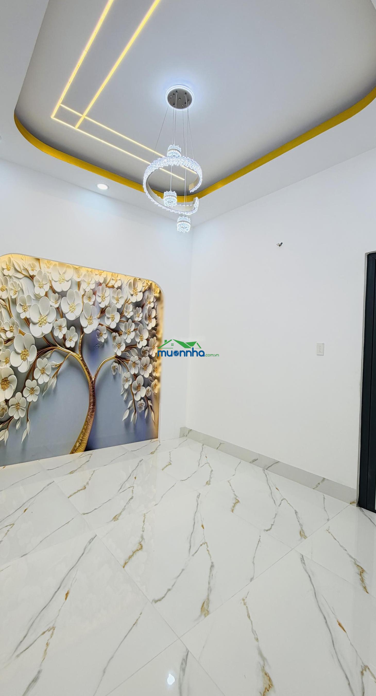 Chủ cần bán nhanh căn nhà đẹp khu vực chợ nông sản hóc môn 5x23m xinh xắn - 4