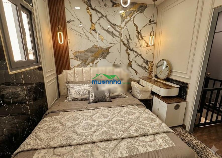 "Hot" nhà đẹp 3 tầng 36m², hẻm ba gác, full nội thất, giáp phú nhuận, gò vấp - 4