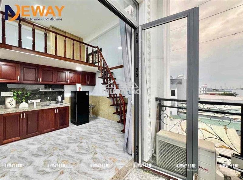 Duplex bancol thoáng ở liền full nội thất - thang máy