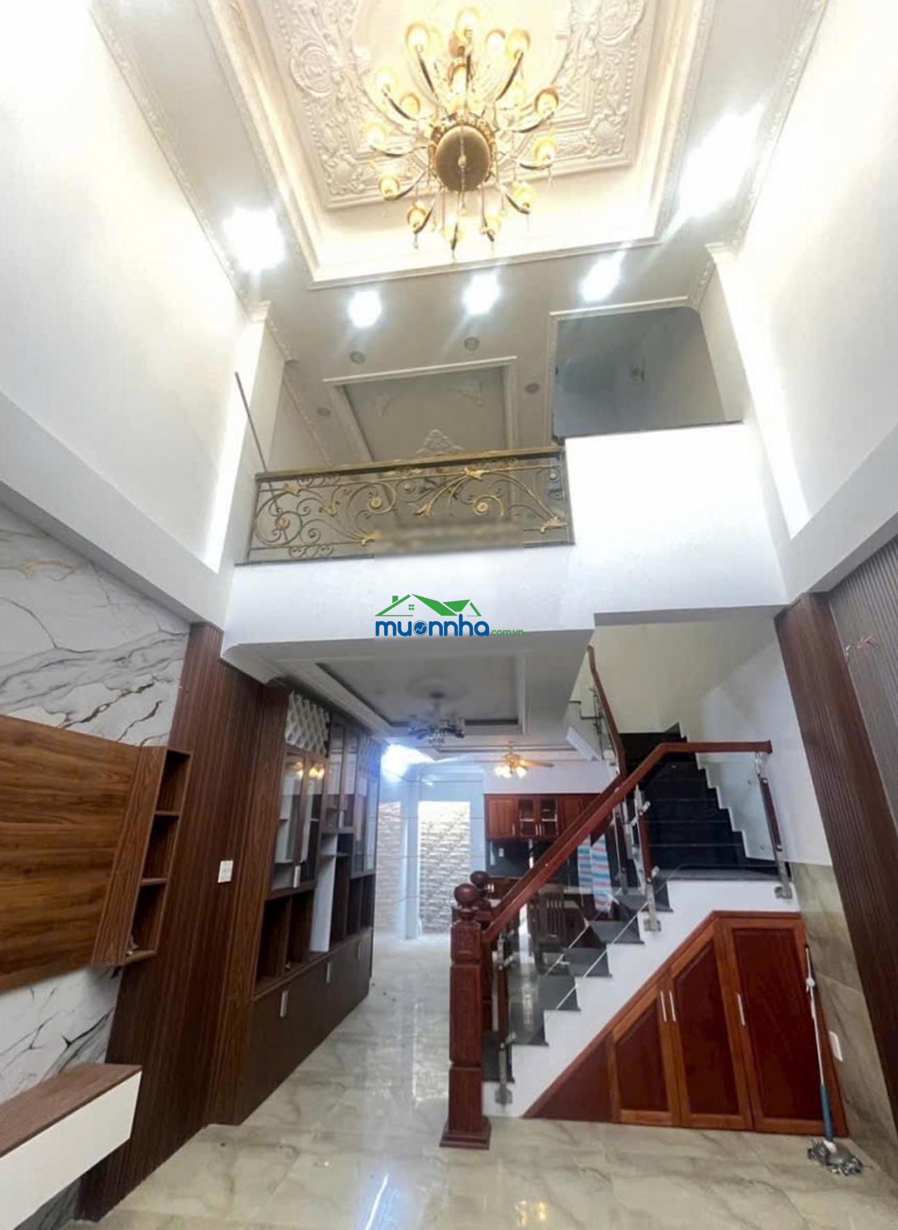 Bán nhà 4 tầng phạm văn đồng linh tây thủ đức hẻm nhựa 10m vỉa hè rộng có garage gần chợ thủ đức