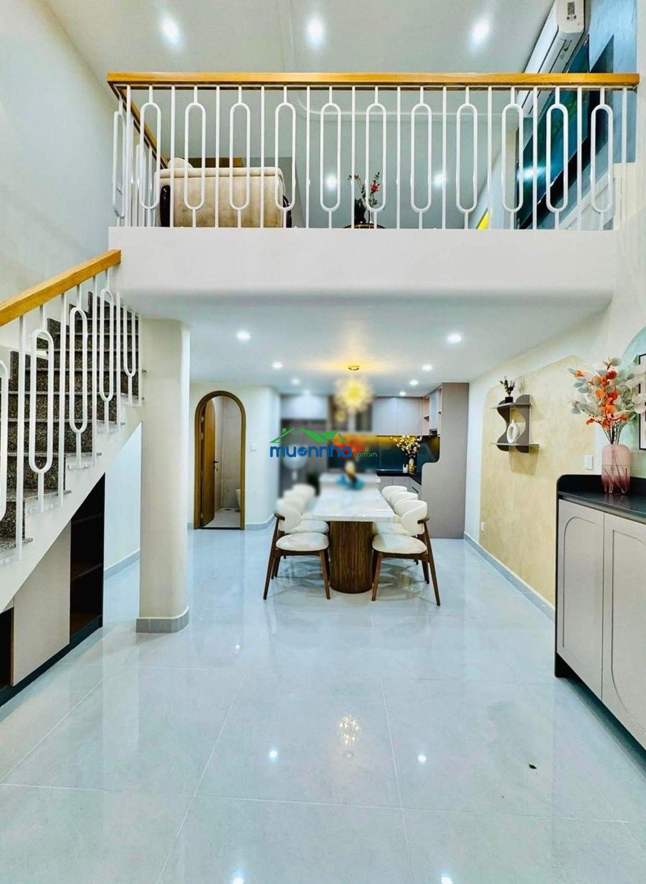 Sát bên nguyễn gia trí nhà đẹp xây mới 40m2 4 tầng sân thượng, 3 ngủ master, hẻm dân trí 7.x tỉ - 4