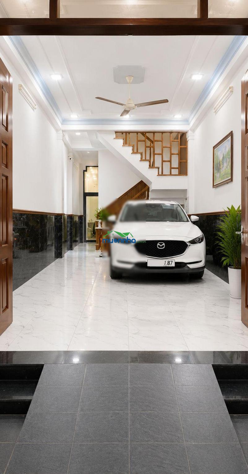 Bán nhà đường âu cơ hxh ôtô ngủ ( 4,4x 10m x 3 tầng )giá : nhỉnh 6tỉ tl - 4