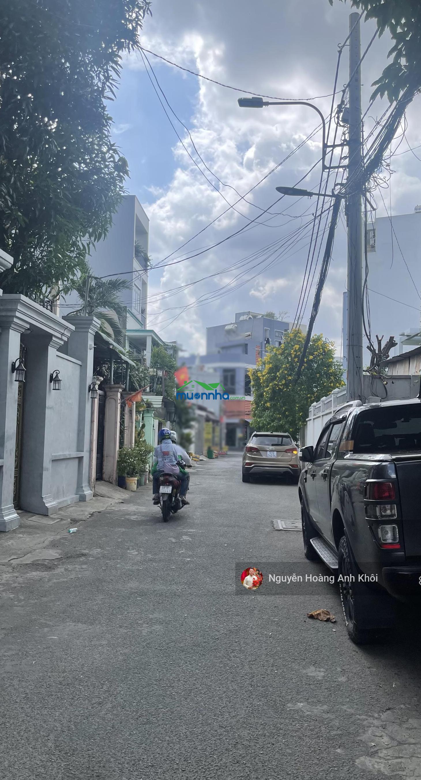 Khuôn đất đẹp sẵn nhà, 240m2 thổ cư không lộ giới, 10x24m sổ vuông đẹp ngay đh ngân hàng - 3