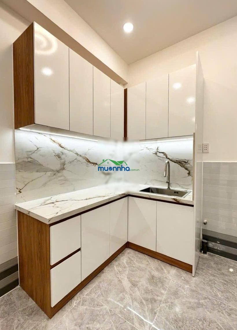 Nhà đẹp đường âu dương lân, p3q8, dt 3,7m x 7,5m, 1 lầu, 2 pn, 2 wc - 3